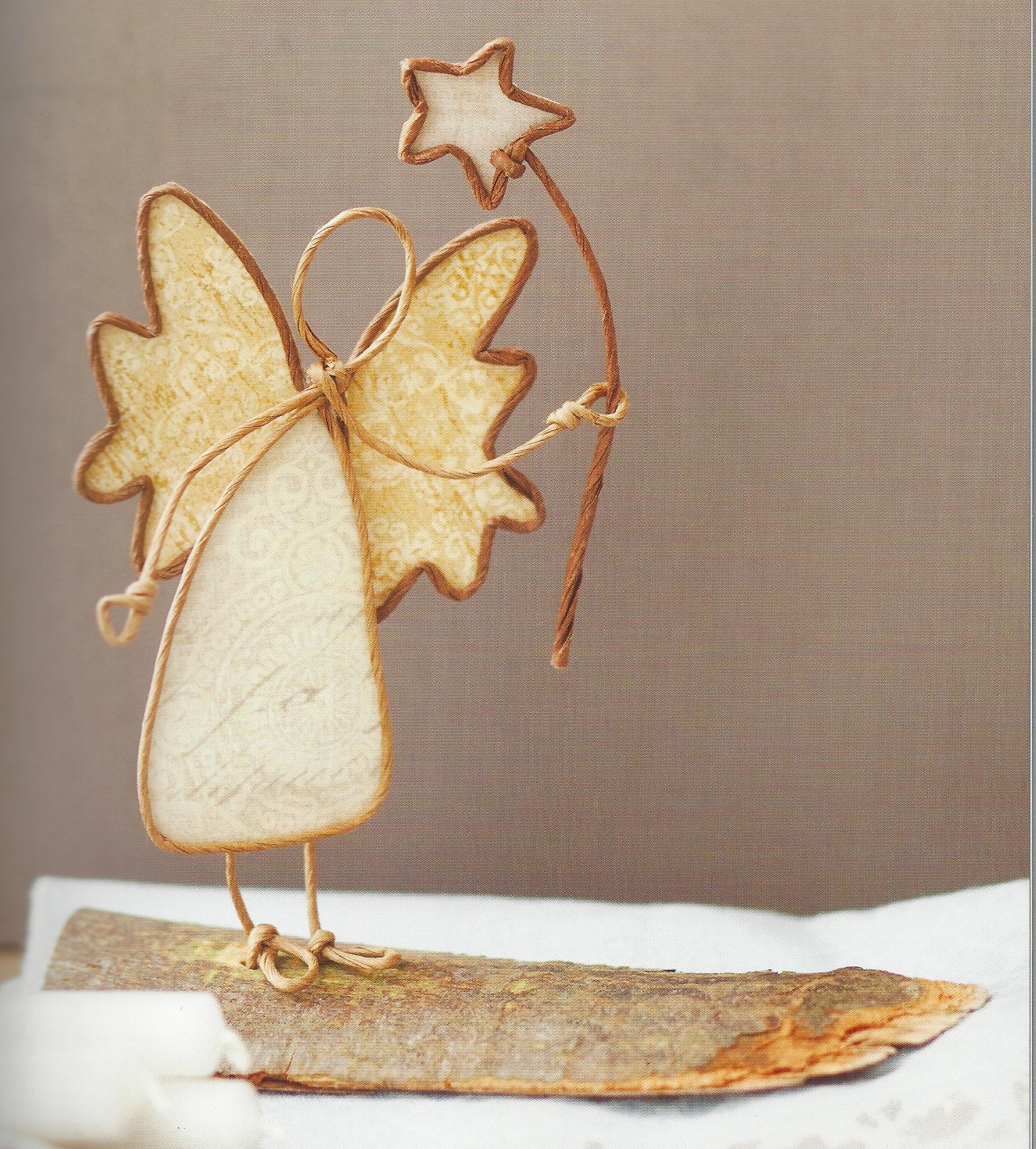 Papier Engel Beispiels-Bild Buch Topp-Verlag