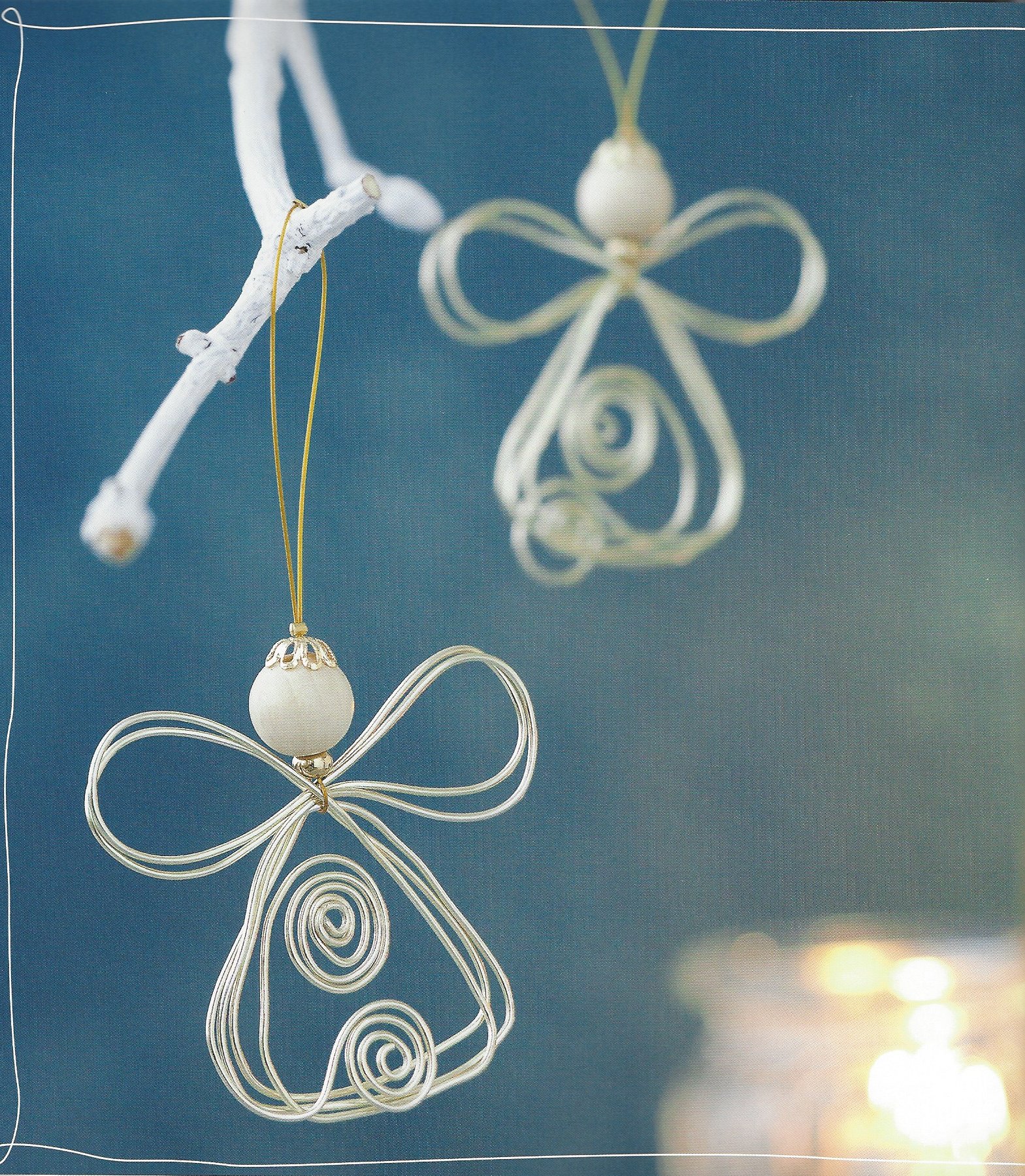 Filigrane Papier-Engel Beispiels-Bild Buch Topp-Verlag