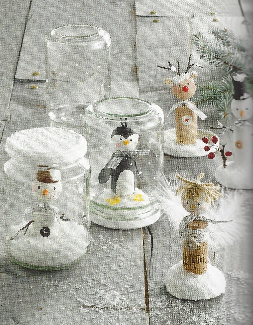 Winter-Deko Beispiels-Bild Buch Topp-Verlag