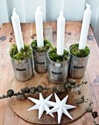 Blechdosen Adventskranz mit Moos Beispiels-Bild Buch Topp-Verlag