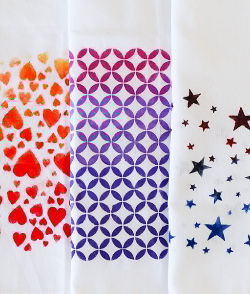 Handtücher bedruck Beispiel Marein