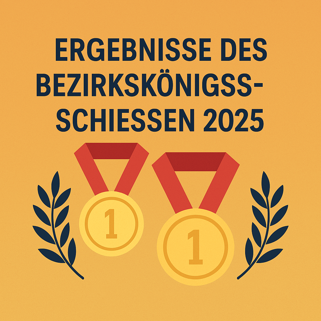 Ergebnisse des Bezirkskönigsschießens 2025 – Starke Platzierungen für den Stiftlandgau