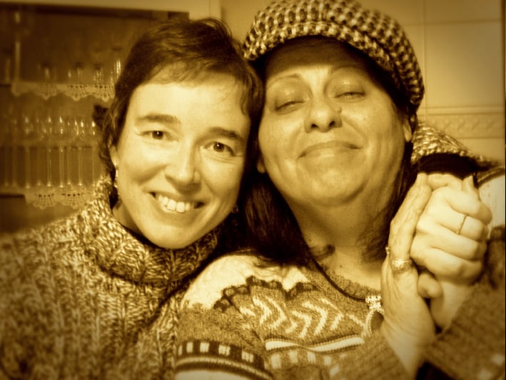 Carmen Ros y Lenna Pablo