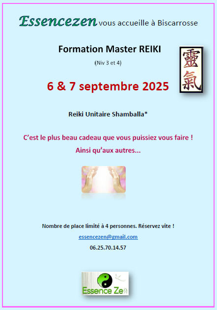 Formation Master Reiki