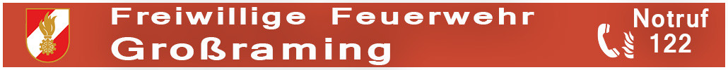 Homepage der Freiwilligen Feuerwehr Großraming