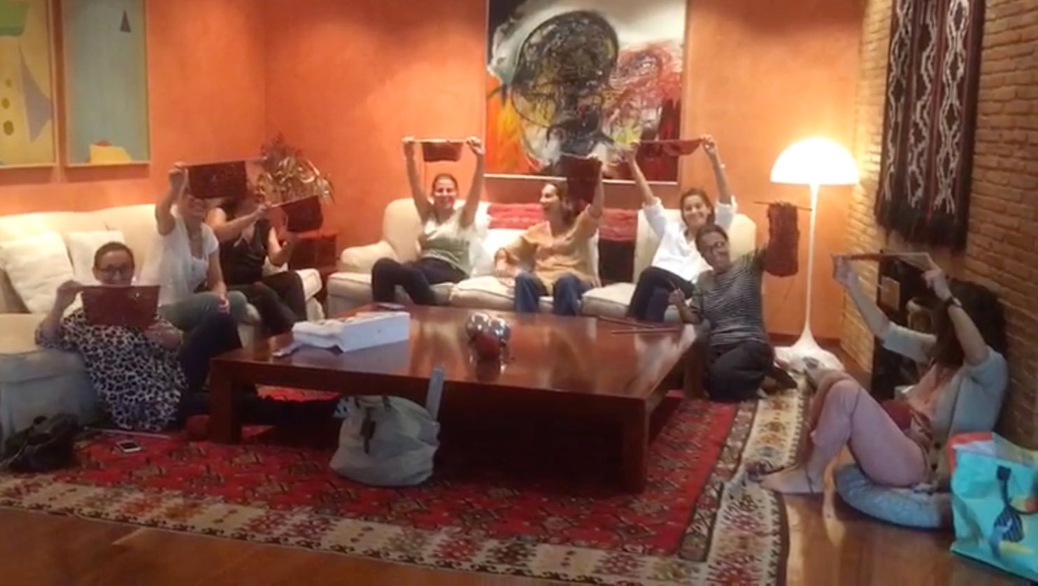 Tejedoras de Barcelona, España