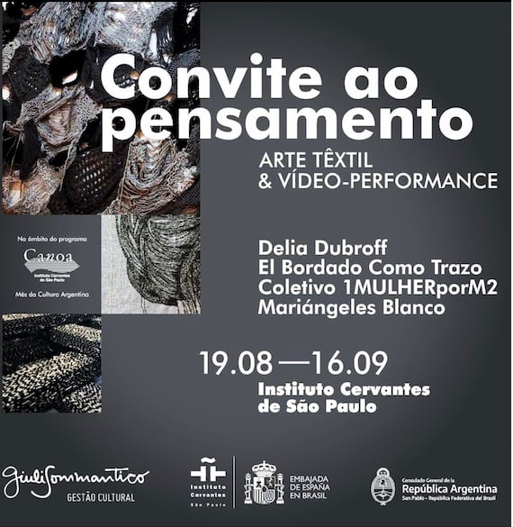"El Bordado como Trazo" sigue su camino en Brasil