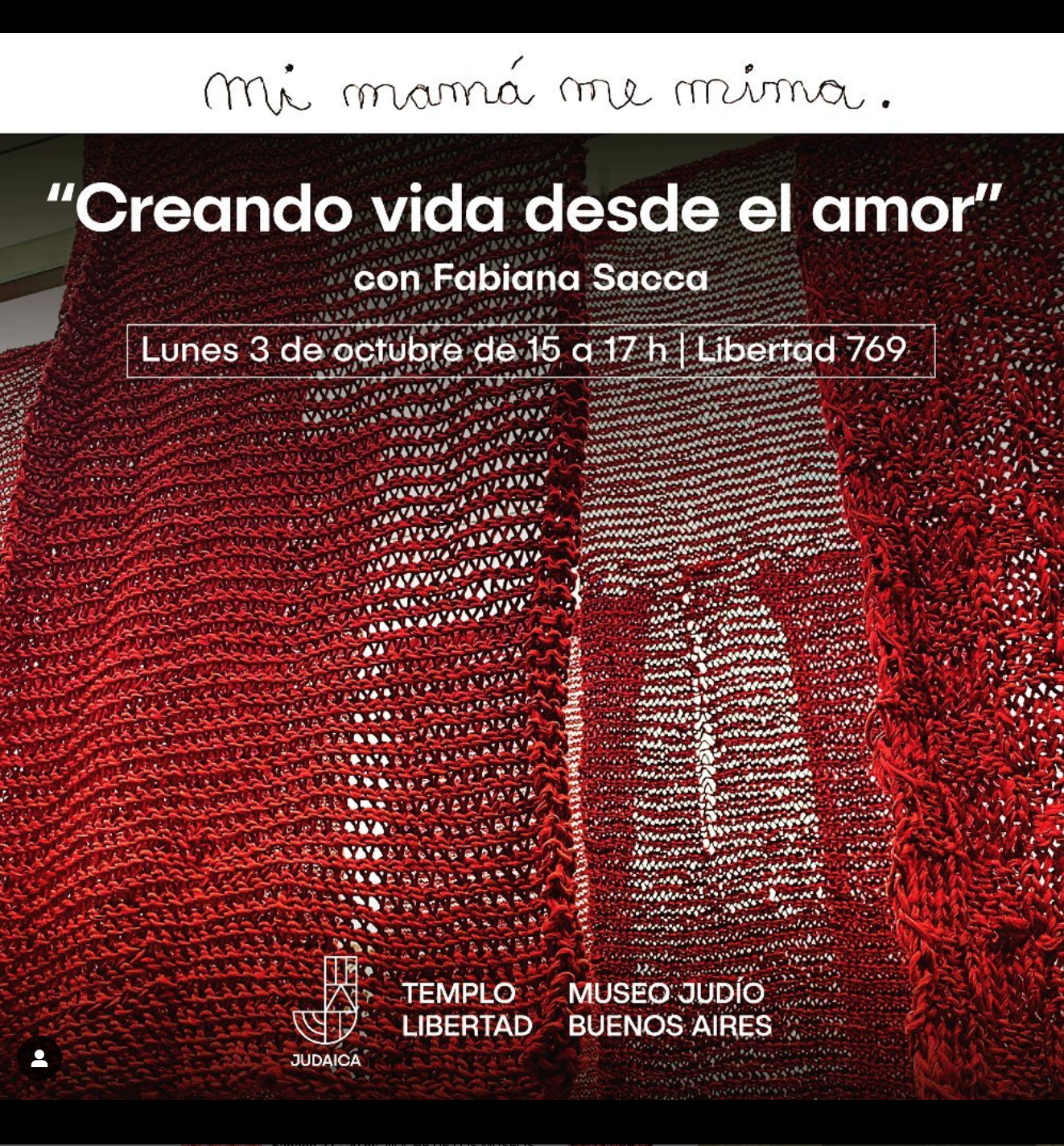 Charla y meditación en "Mi Mamá Me Mima"