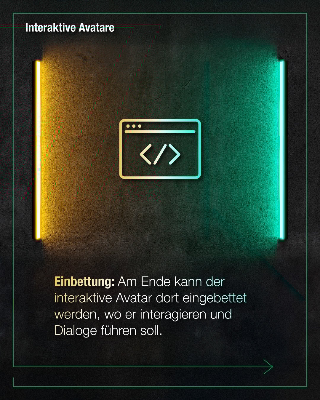 Interaktive Masterclass-Avatare - die Infoserie