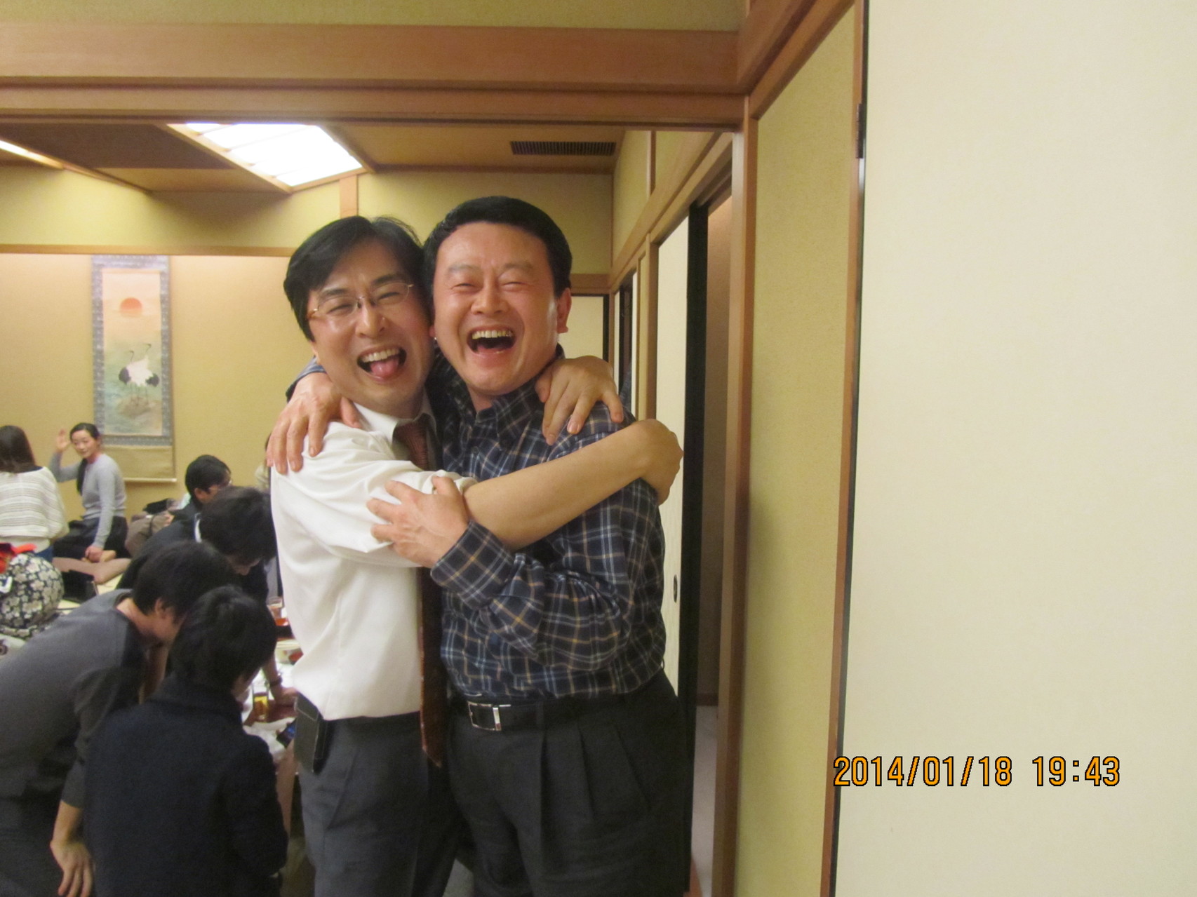 田邊教授は私より４歳若く、非常に気さくな方です。密接に連携を取りたいと思います。