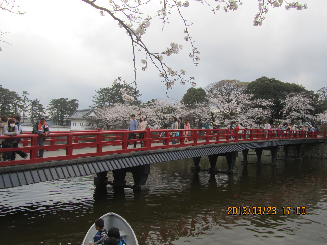 馬出門（うまだしもん）の土橋