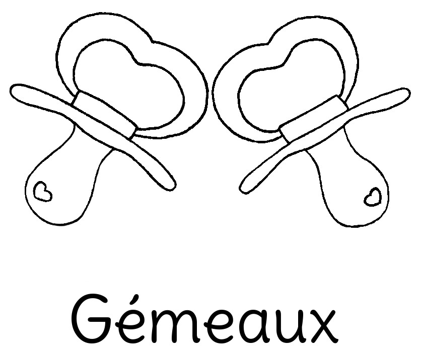 Dessin original Le Chaton et sa Poulette du signe astrologique Gémeaux