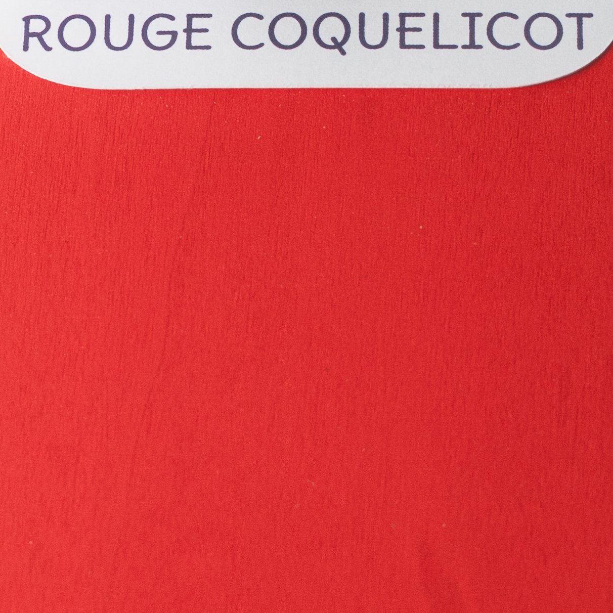 Rouge coquelicot - Nuancier Le Chaton et sa Poulette