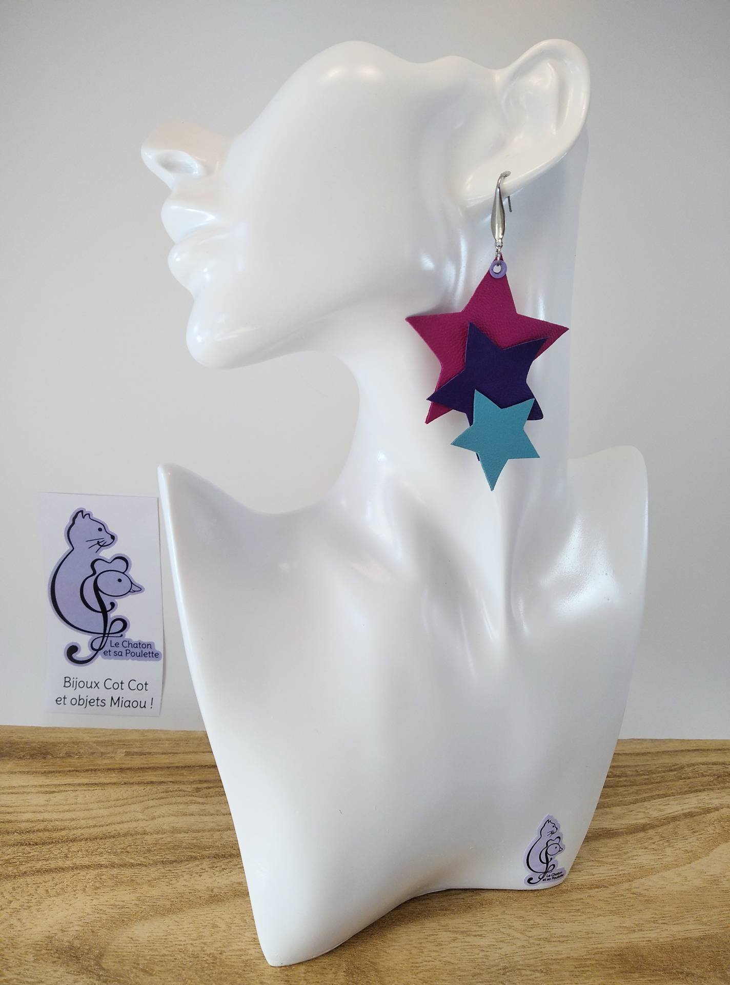 Ma paire perso ;) B.O. FORMIDABLE modèle 8 Cuirs fuchsia/violet/bleu azur