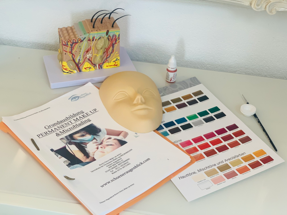 Intensiv Ausbildung 5 Tage Permanent Make up Praxis/Theorie 