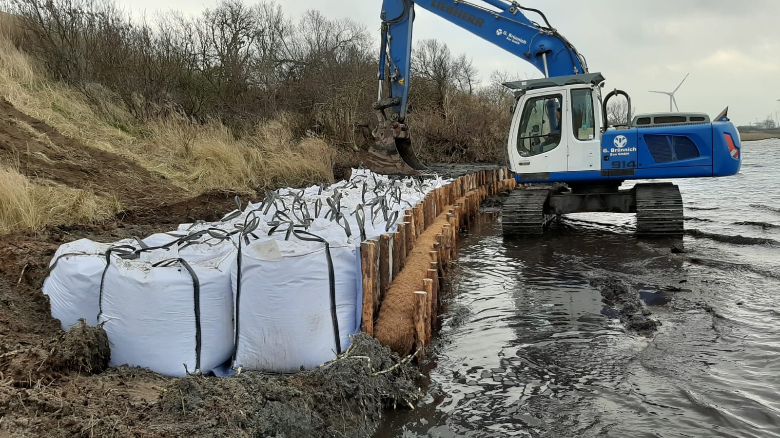 Ufersicherung Spülfeld Schnaterman