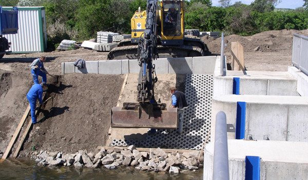 Sanierung der Jemnitzschleuse in Börgerende