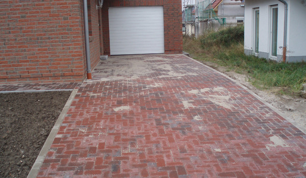 Außenanlage am Einfamilienhaus