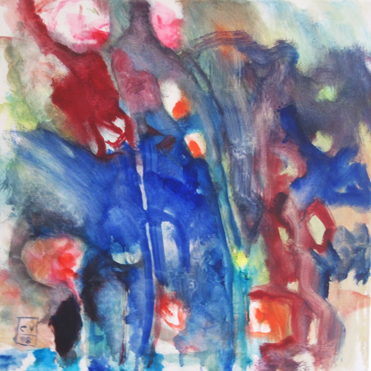 Nuit d’été - 2008 - 50 x 50 cm