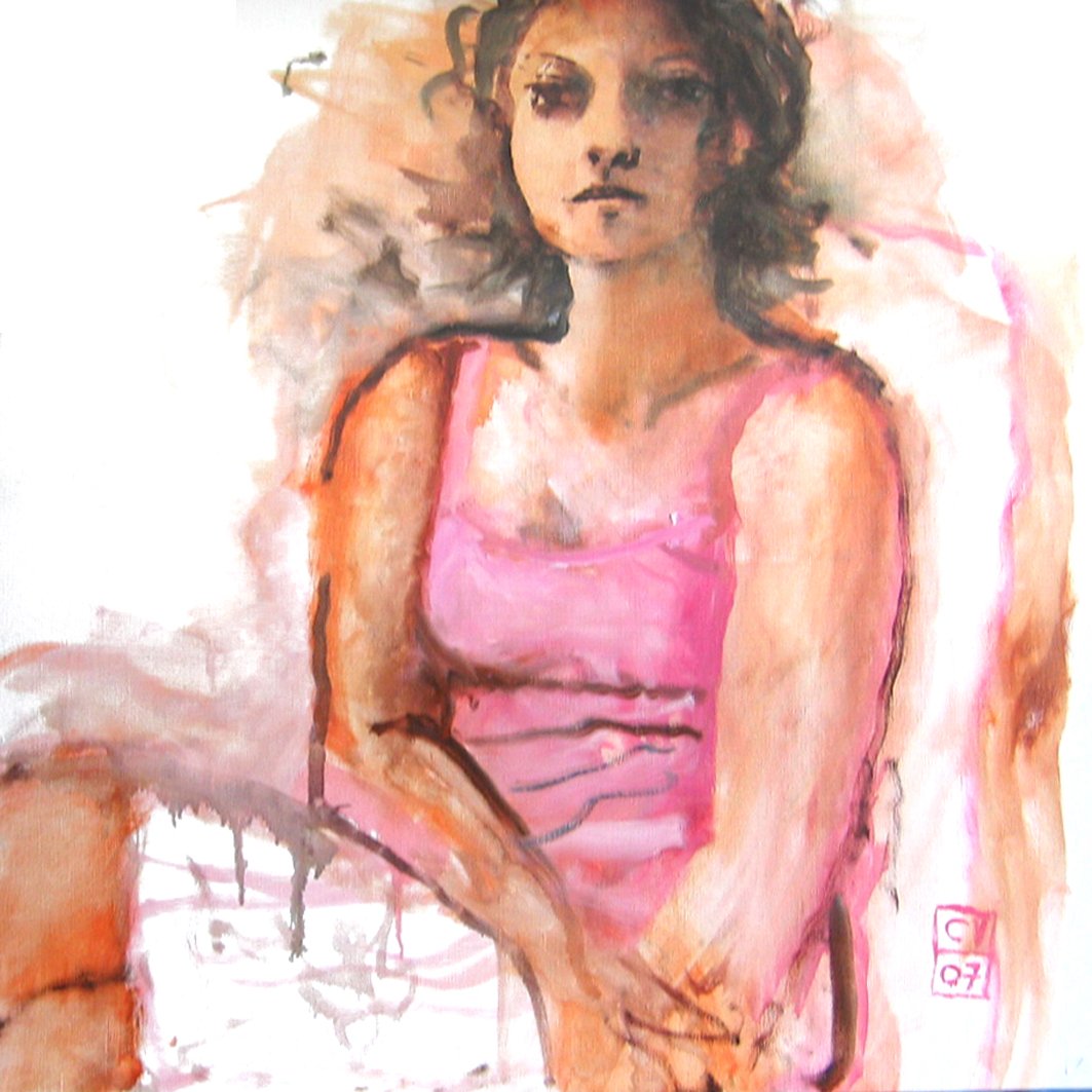 Faut pas m'emmerder - 2007 - 80 x 80 cm