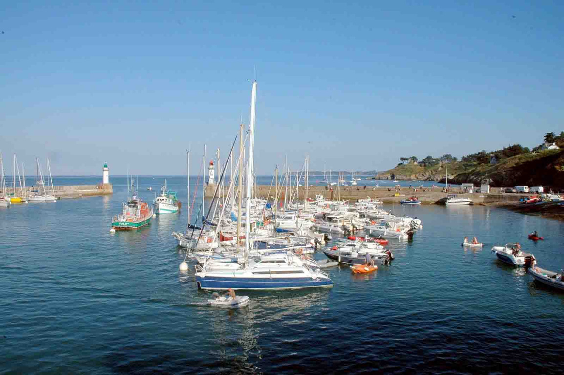 The port of Le Palais