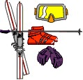 Ski-Ausrüstung