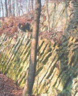 Die Blauen Steine gelten als einmaliges Naturdenkmal. 