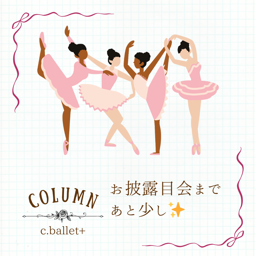 お披露目会まであと少し！