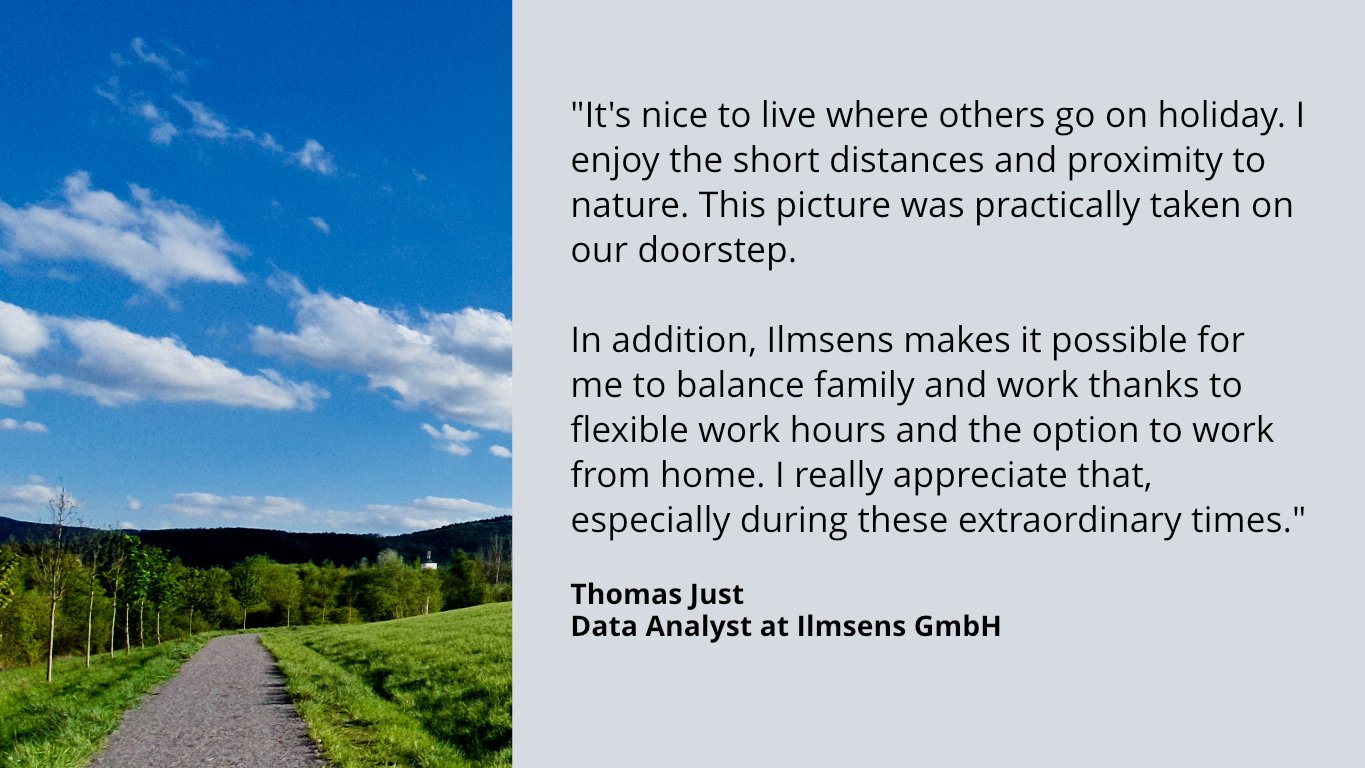 Loving small-town life – living and working in Ilmenau
