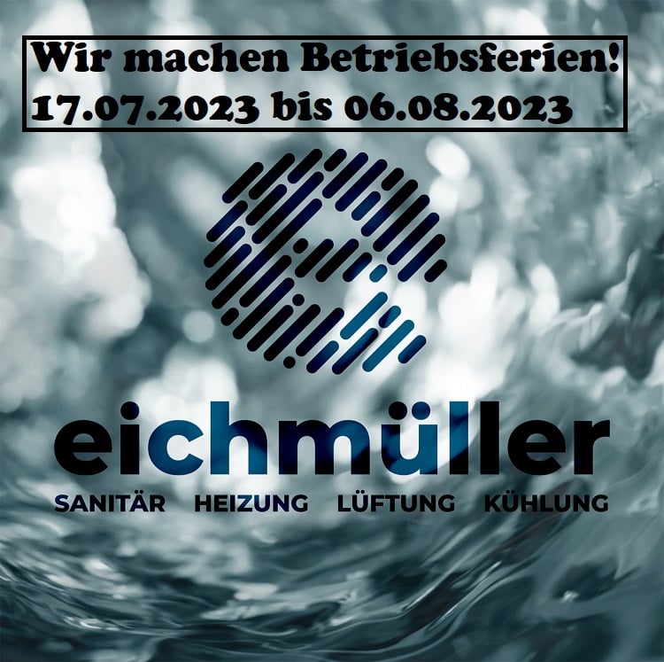 Betriebsferien Sommer 2023