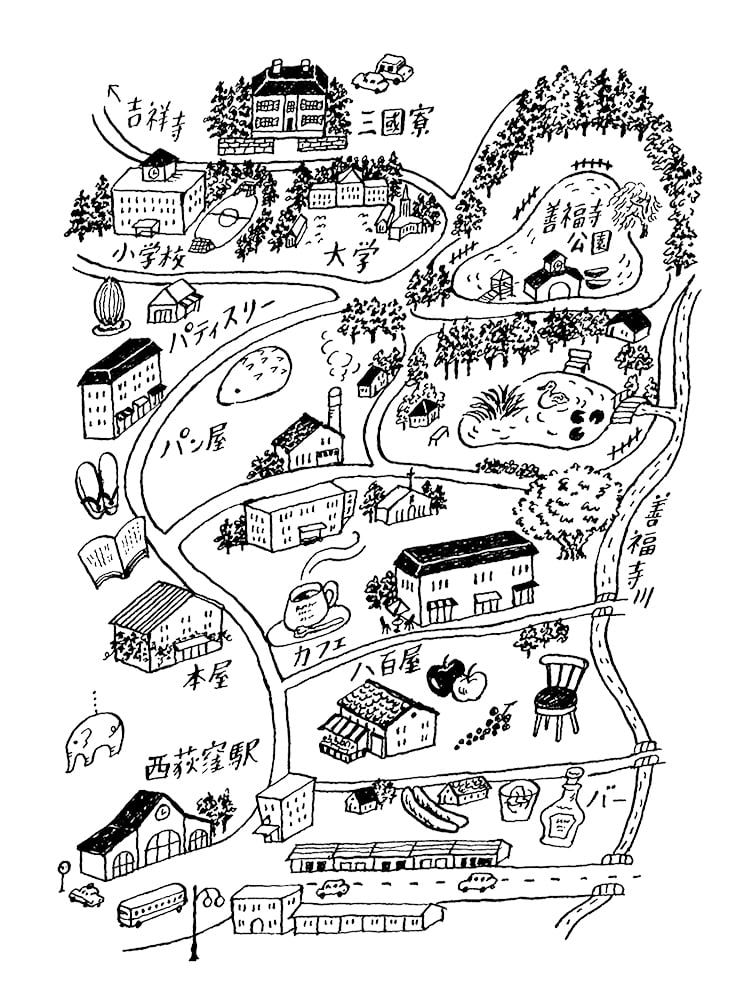 書籍挿絵『三國寮の人形たち』