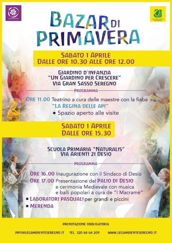 BAZAR DI PRIMAVERA SCUOLA NATURALIS