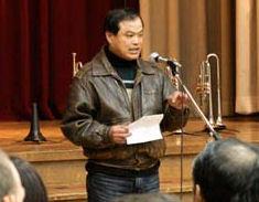 在りし日の藤野芳雄さん2008.1.20撮影