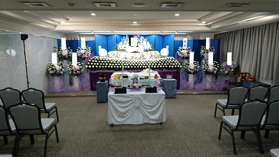 生花祭壇　2間３６０㎝