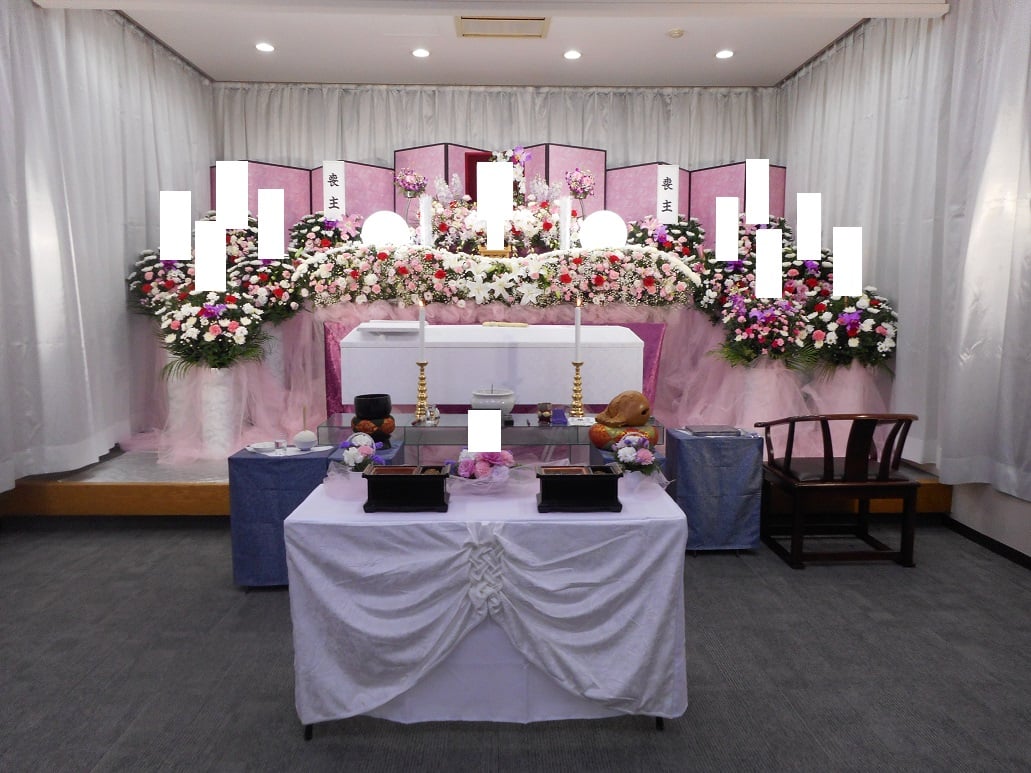 生花祭壇　1.5間２７０㎝