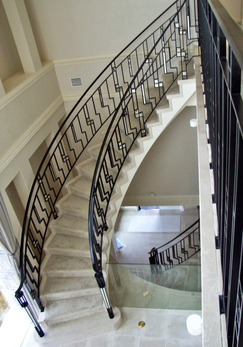 A様邸 階段手摺（芦屋市）