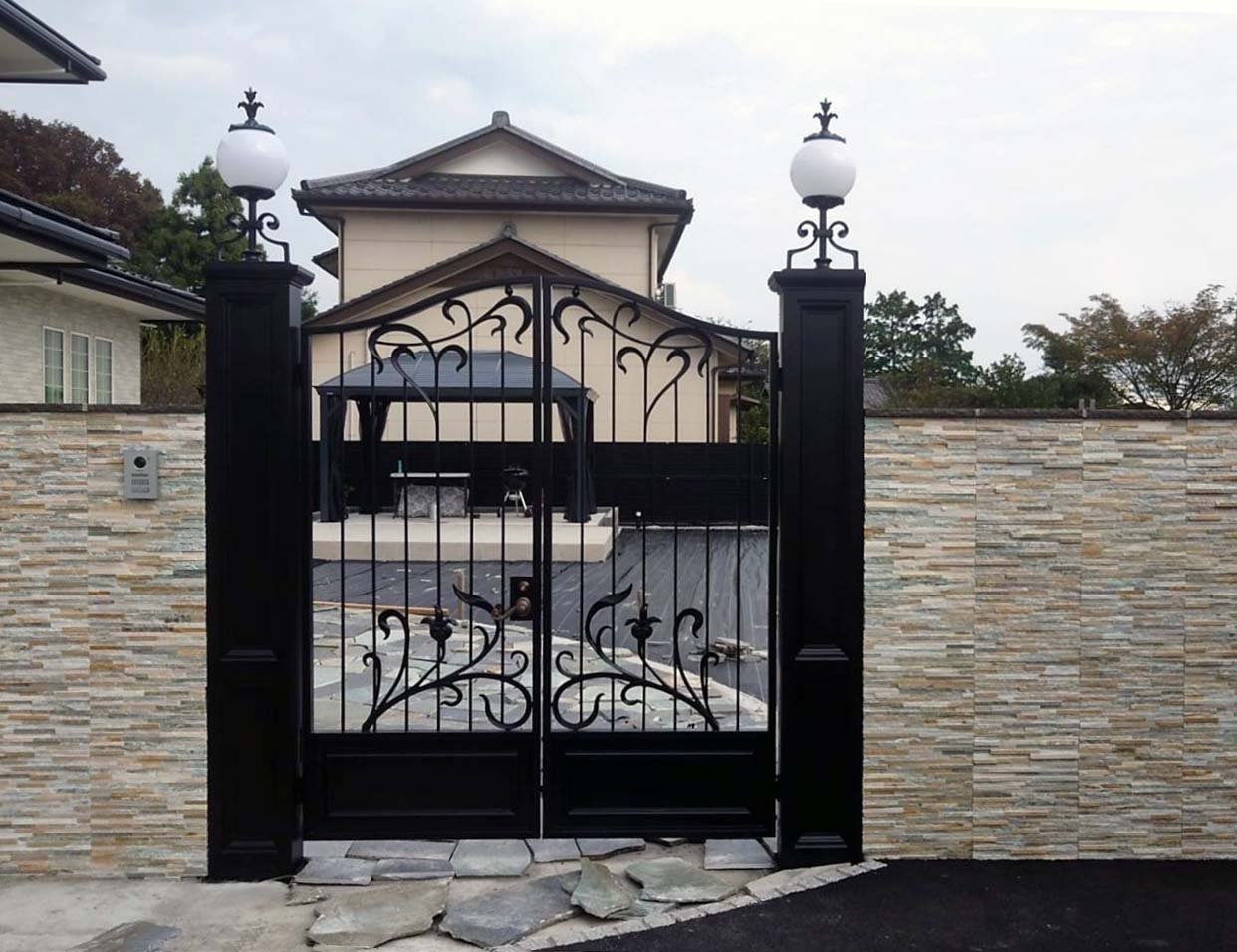 I 様邸 門扉（那須高原）