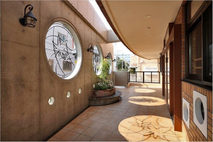 保育園 面格子全体（神戸市灘区）