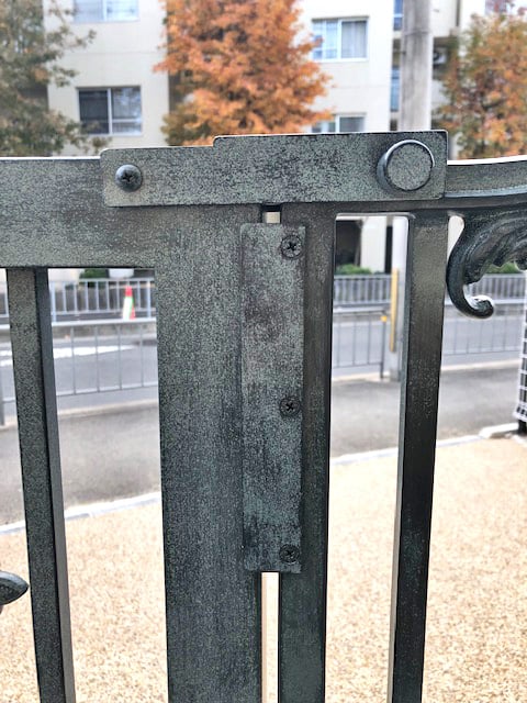 幼稚園 門扉詳細（大阪府吹田市）