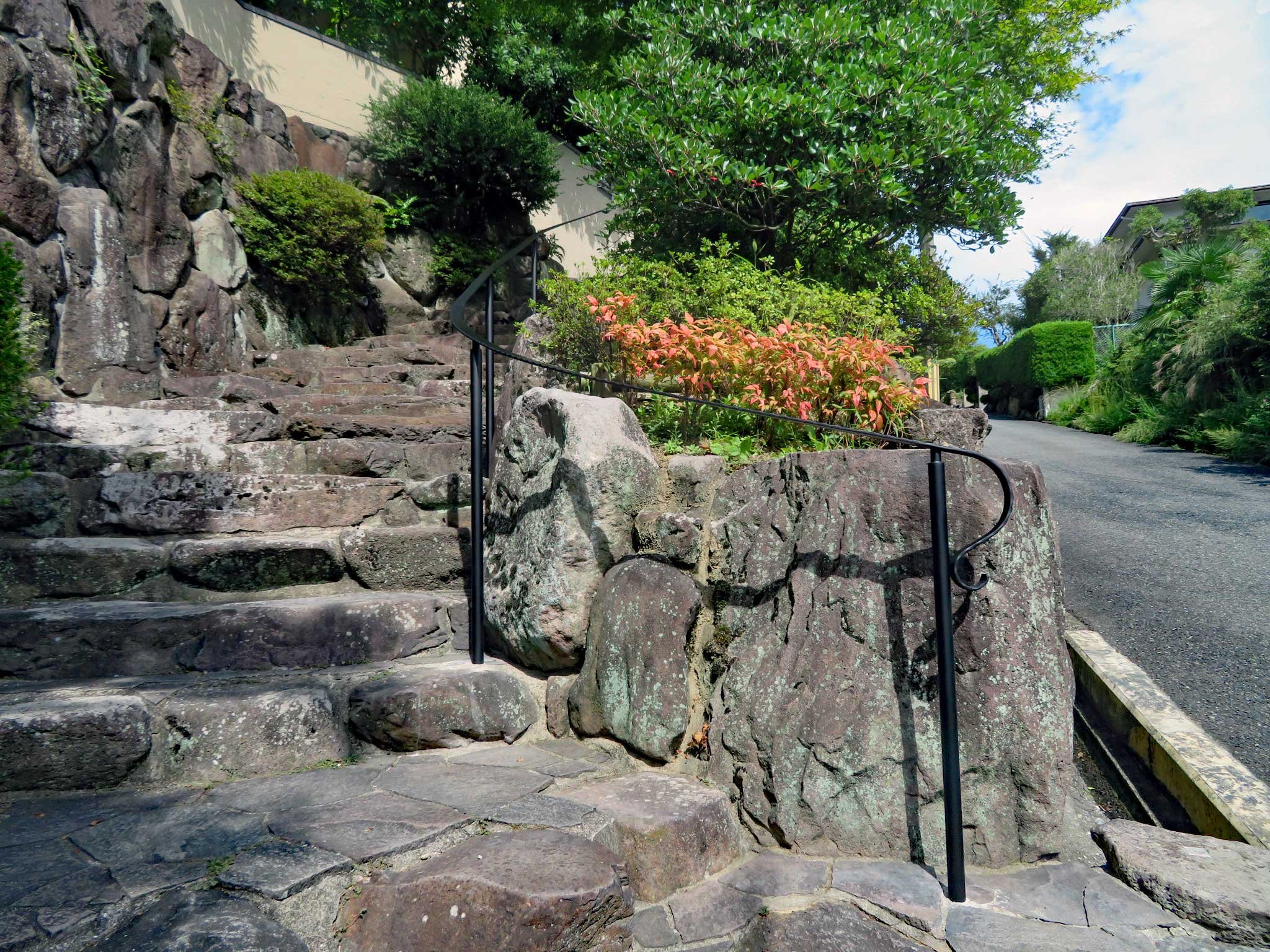 H様邸 石階段手摺（兵庫県西宮市）