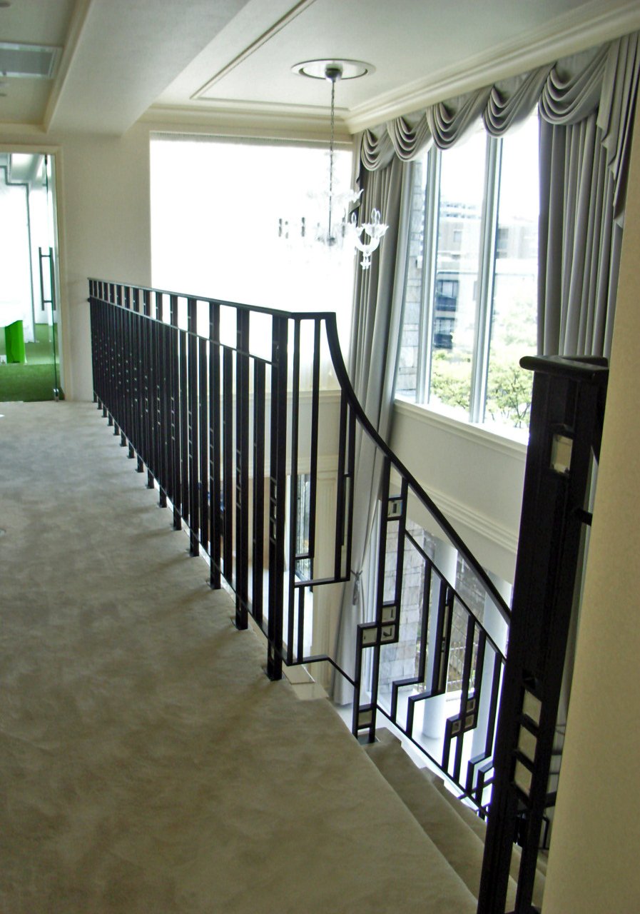 A様邸 階段手摺（芦屋市）