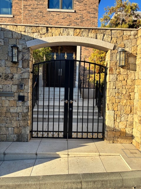 M様邸 門扉（兵庫県芦屋市）