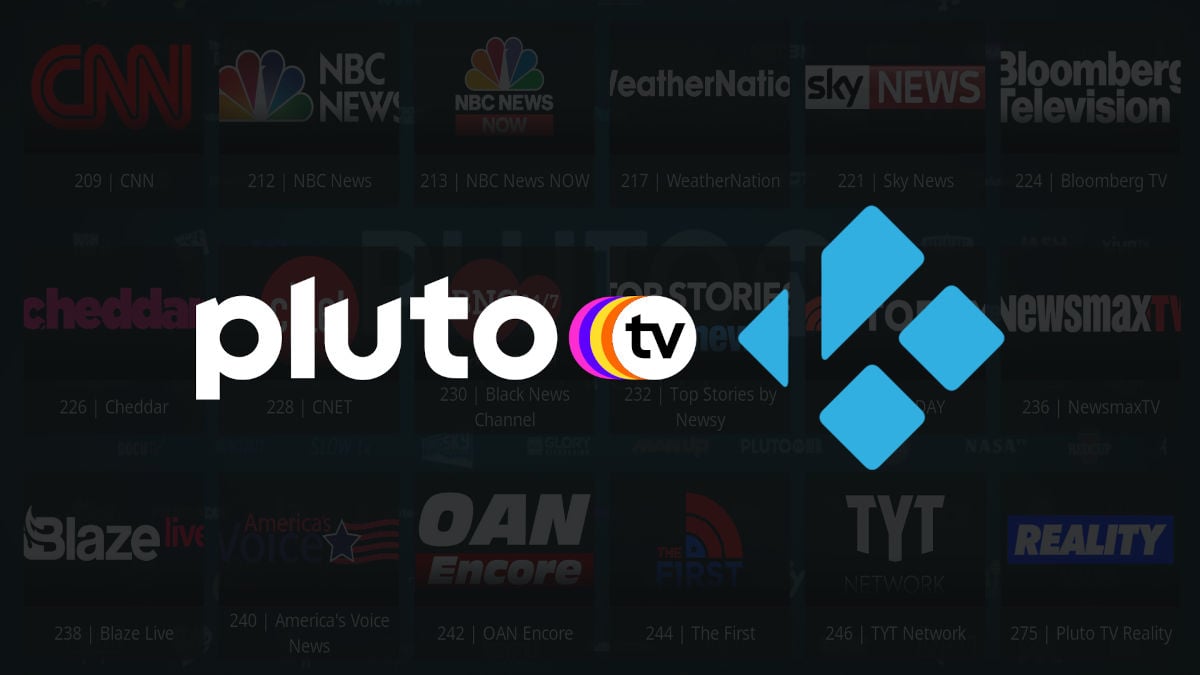 Comment regarder plus de 1700 chaînes TV gratuites en installant l'addon Pluto TV sur Kodi