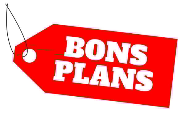 Les bons plans 600x366