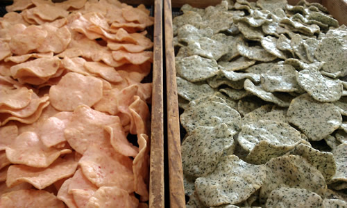 海老＆青のり薄焼きあばれせんべい