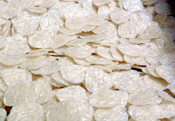 今日のおせんべい　おにぎり