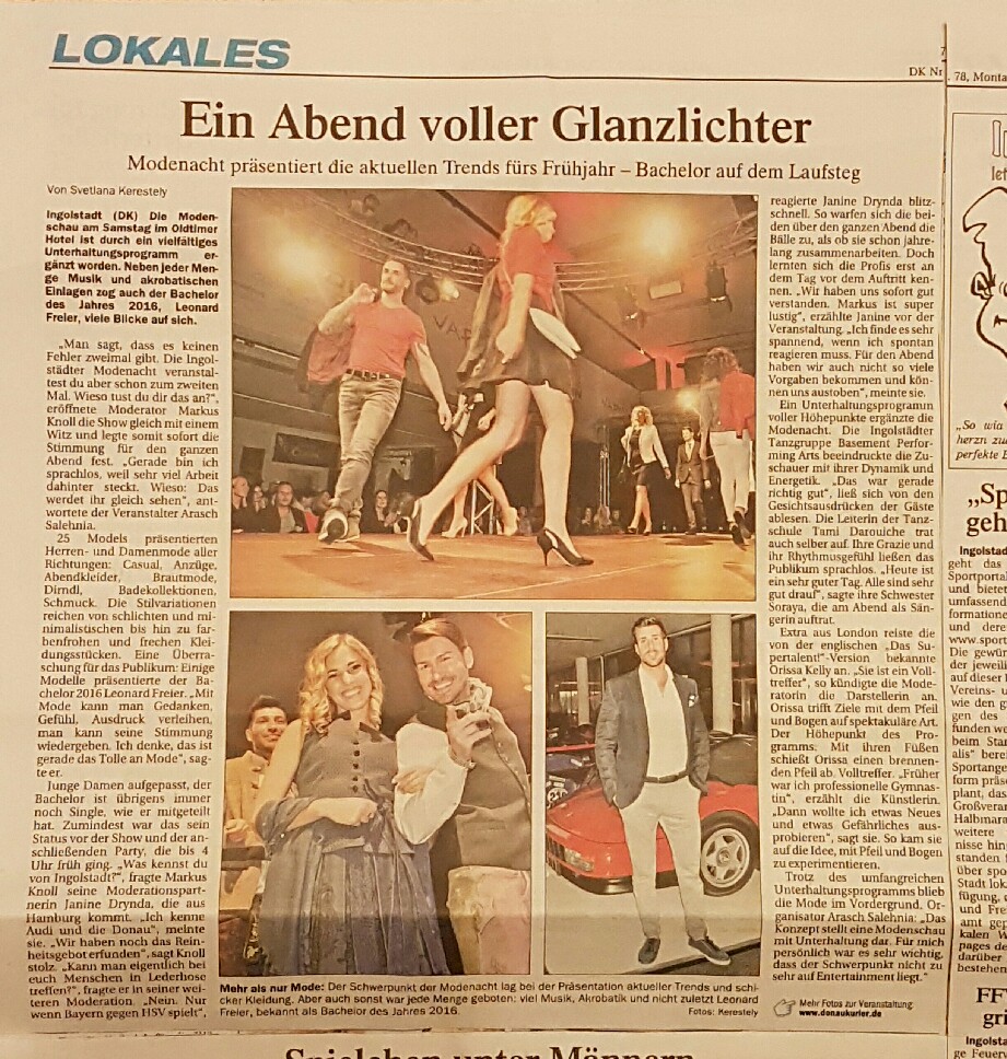 Quelle : Donaukurier Montag, 3.April.2017