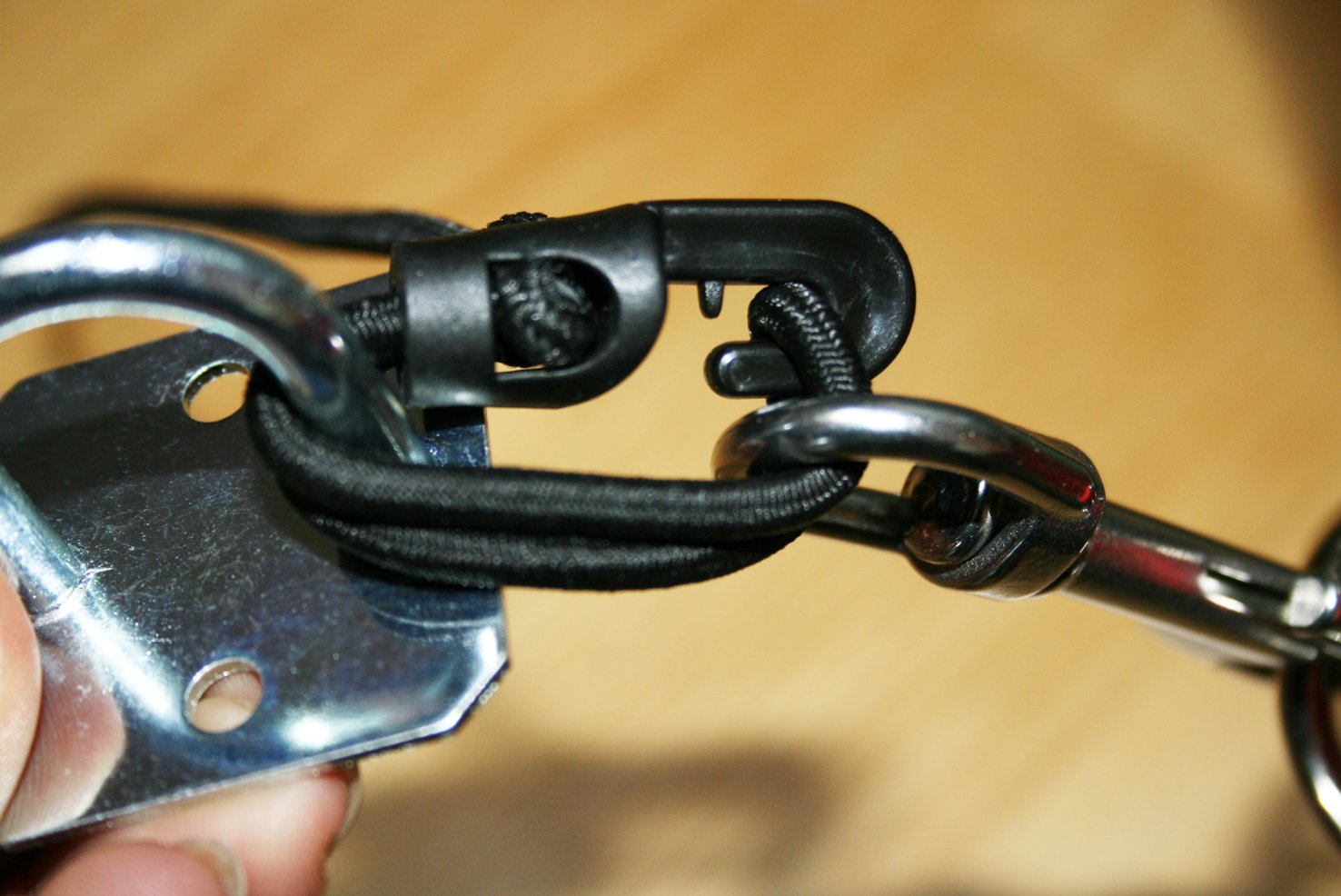 SollbruchstelleGummispanner Anwendung