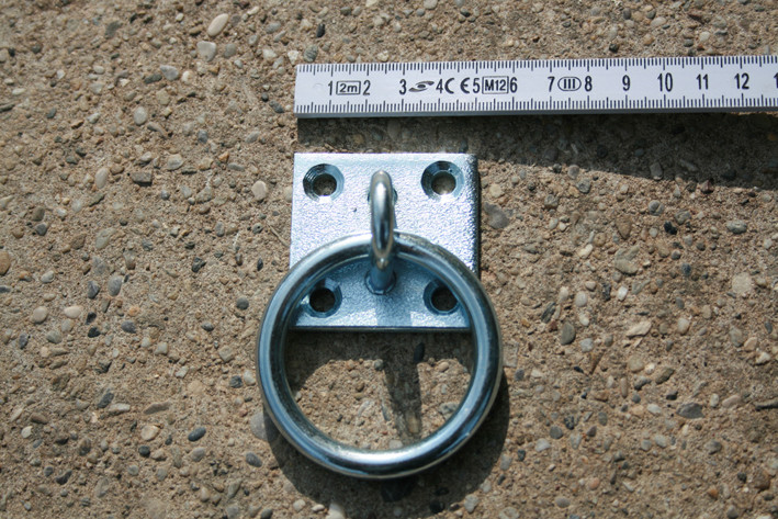 Anbindering mit Platte 5cm