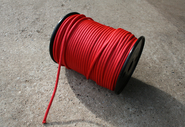 Rote Kordel in 4mm